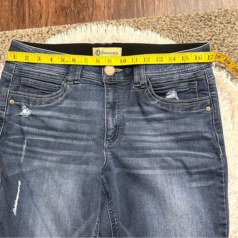 Democracy ab technology stretch waist jeans sz 12 - Picture 5 of 7